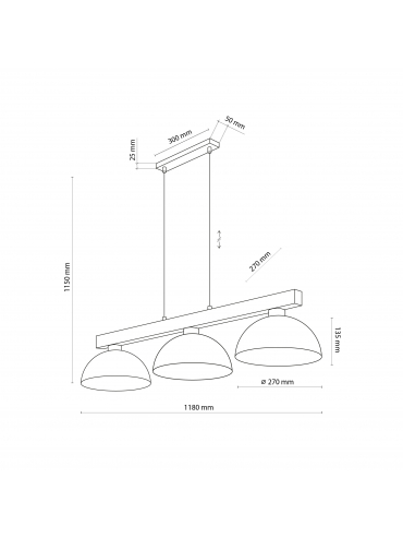 Lampa wisząca OSLO WHITE 4712