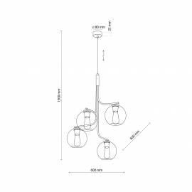 Lampa wisząca CESAR 5727