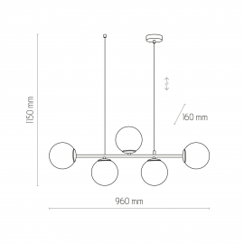 Lampa wisząca CELESTE 6219