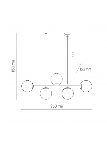 Lampa wisząca CELESTE 6219