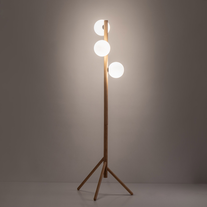 Lampa podłogowa ESTERA WOOD 5809