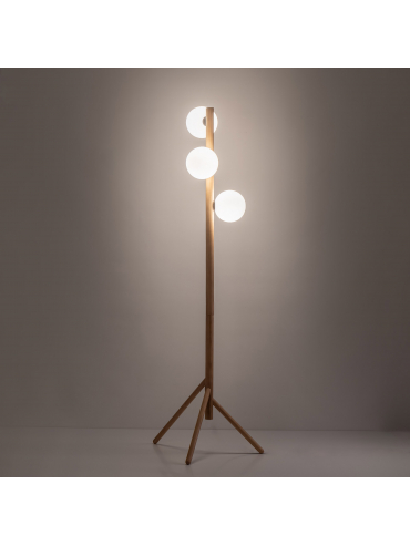 Lampa podłogowa ESTERA WOOD 5809