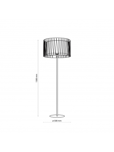 Lampa podłogowa HARMONY NATURE 5890