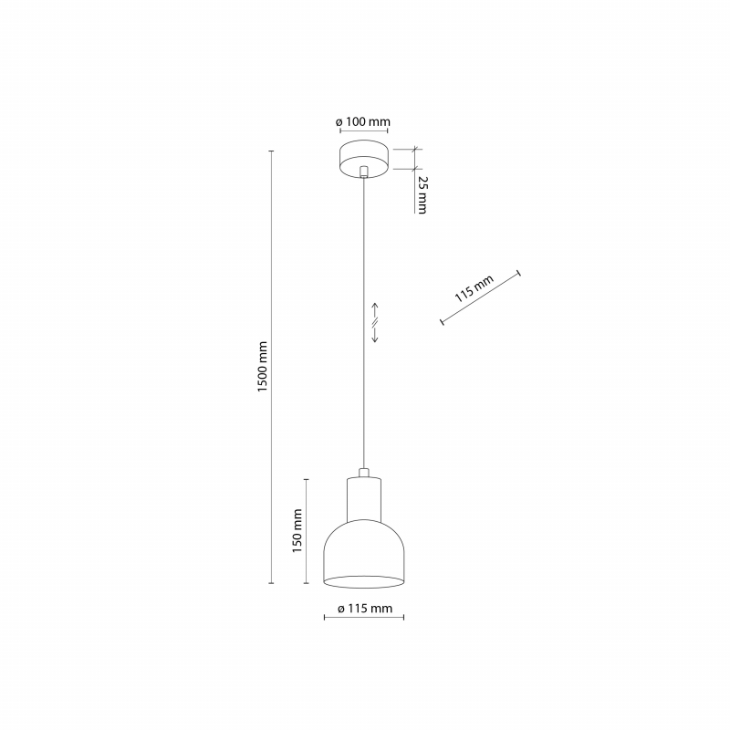 Lampa wisząca CAIRO 4894