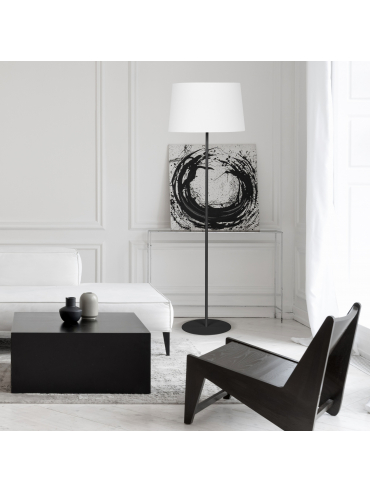 Lampa podłogowa MAJA BLACK/WHITE 5547