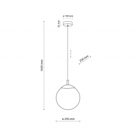 Lampa wisząca ESME WHITE 5669