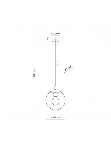 Lampa wisząca ESME GRAPHITE 5378