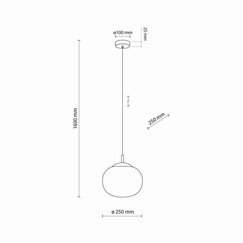 Lampa wisząca VIBE WHITE 4759
