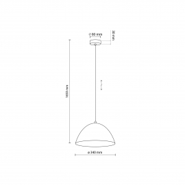 Lampa wisząca FARO MINT 861