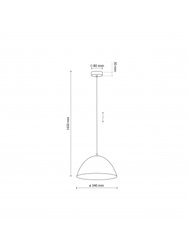 Lampa wisząca FARO MINT 861