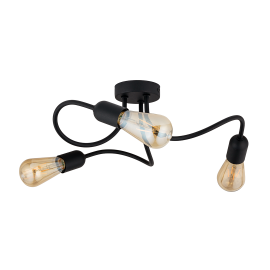 Lampa sufitowa WAVE BLACK 4407