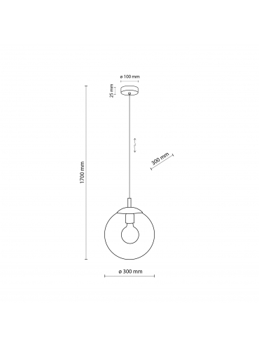Lampa wisząca ESME GRAPHITE 5379