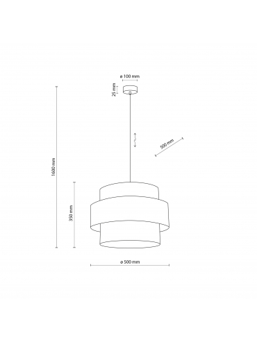 Lampa wisząca CALISTO WHITE 5095