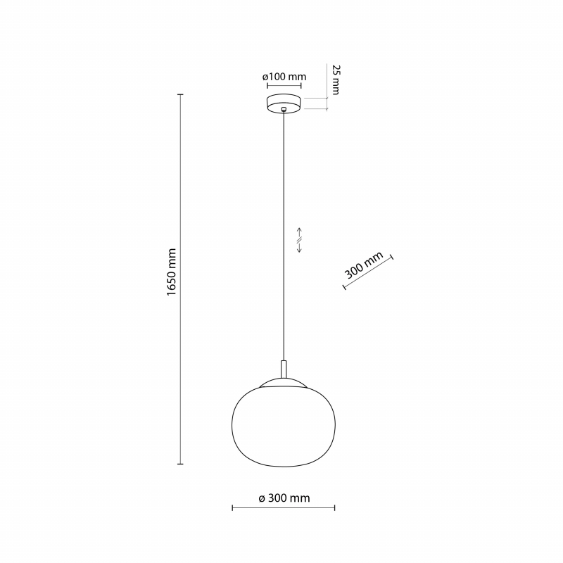 Lampa wisząca VIBE WHITE 4789