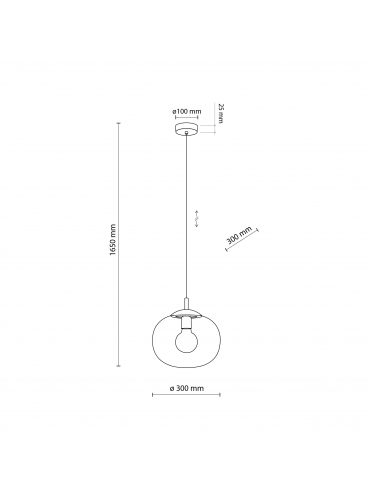 Lampa wisząca VIBE GRAPHITE 4837
