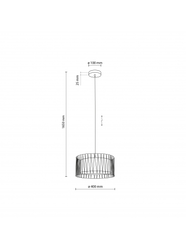 Lampa wisząca HARMONY NATURE 4562