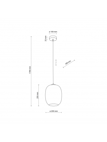 Lampa wisząca GLOW GOLD 4515