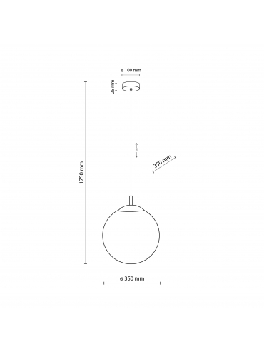 Lampa wisząca ESME WHITE 5671