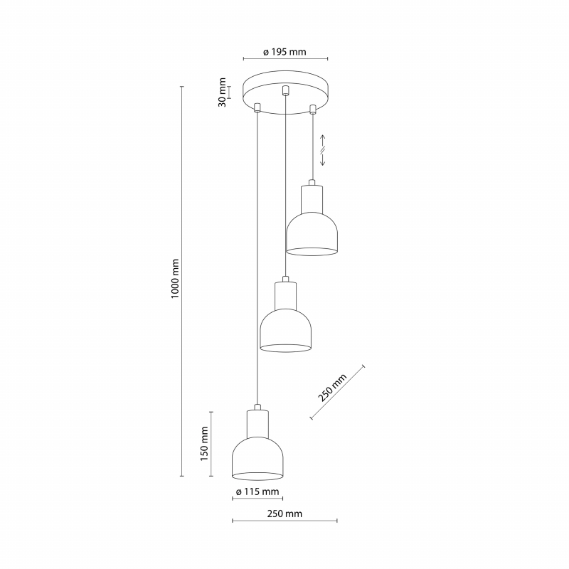Lampa wisząca CAIRO 4895