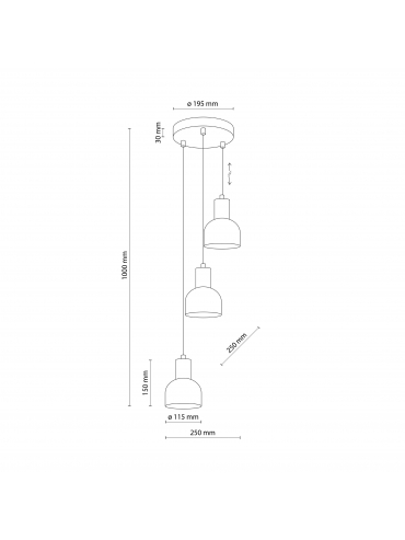 Lampa wisząca CAIRO 4895