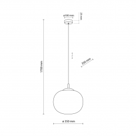 Lampa wisząca VIBE WHITE 4804