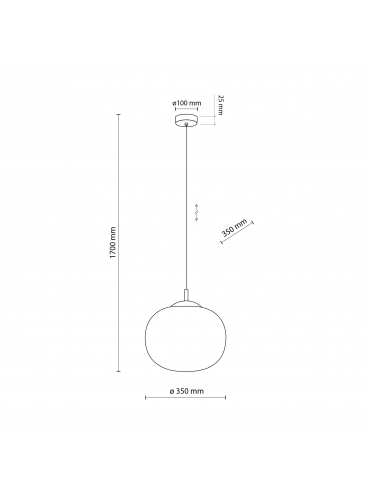 Lampa wisząca VIBE WHITE 4804