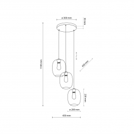 Lampa wisząca ELIO 5973