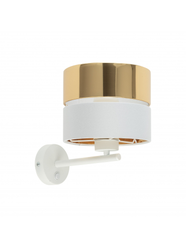 Kinkiet HILTON WHITE/GOLD 4770