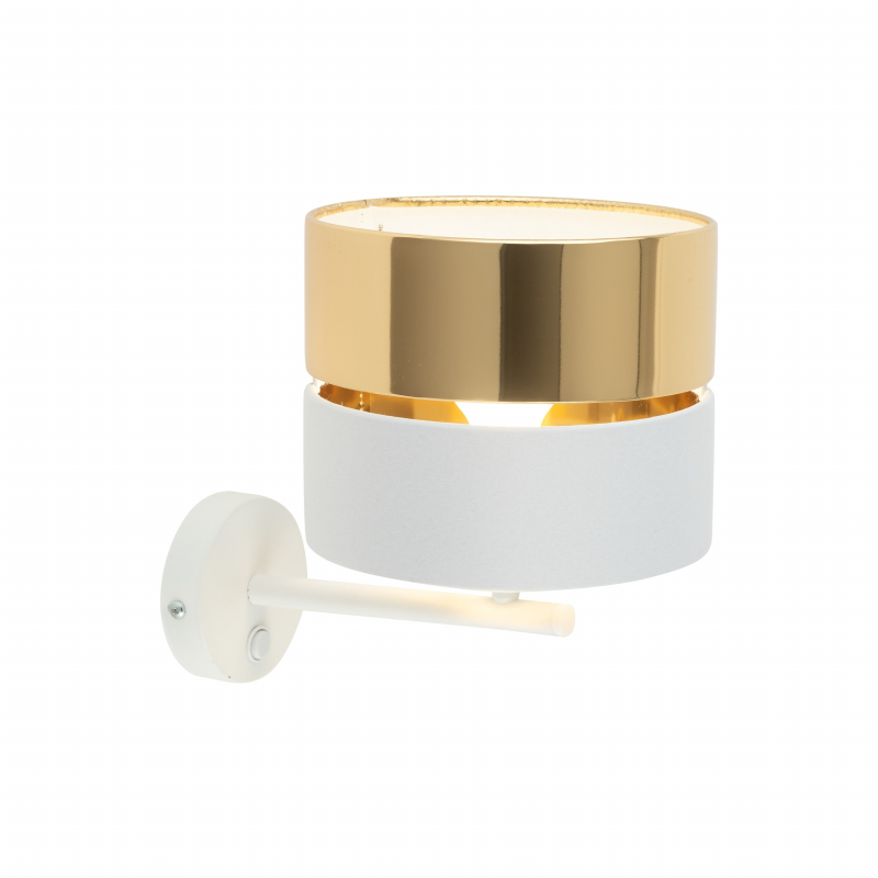 Kinkiet HILTON WHITE/GOLD 4770