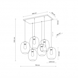 Lampa wisząca ELIO 5974