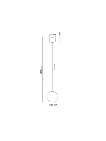 Lampa wisząca ELENA 5745
