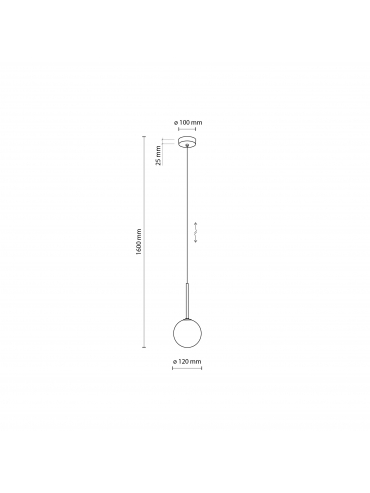 Lampa wisząca MARTIN BLACK / WHITE 4502