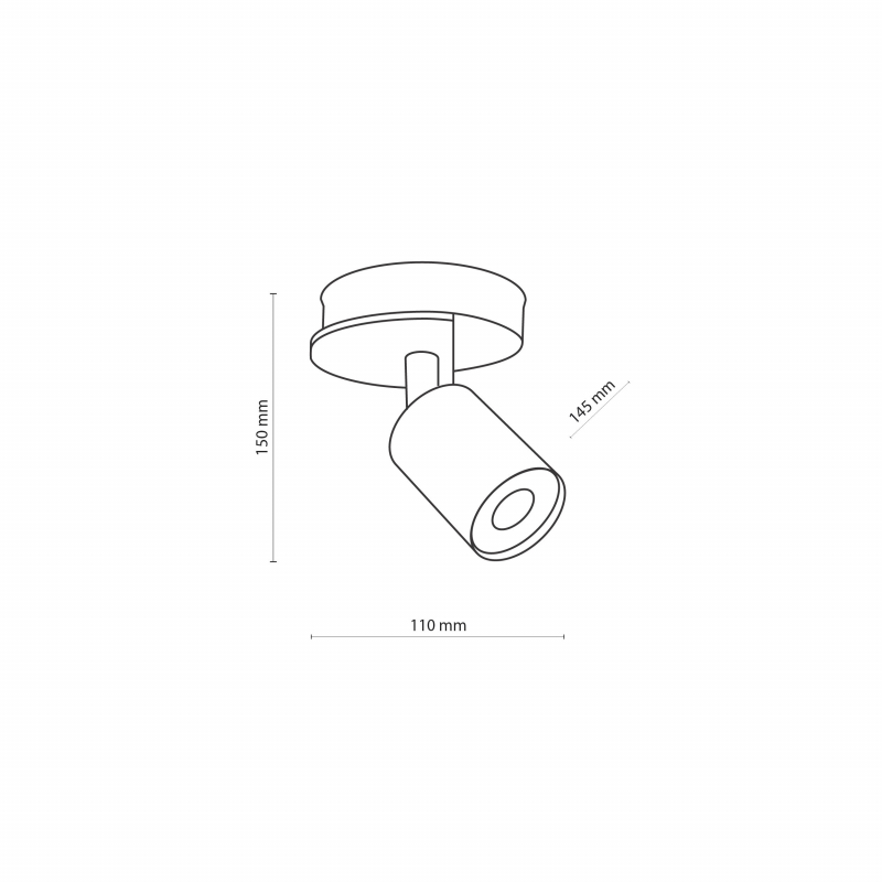 Lampa sufitowa COVER WOOD 4673