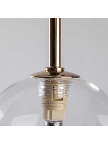 Lampa wisząca NILOS BLACK / GOLD 5941