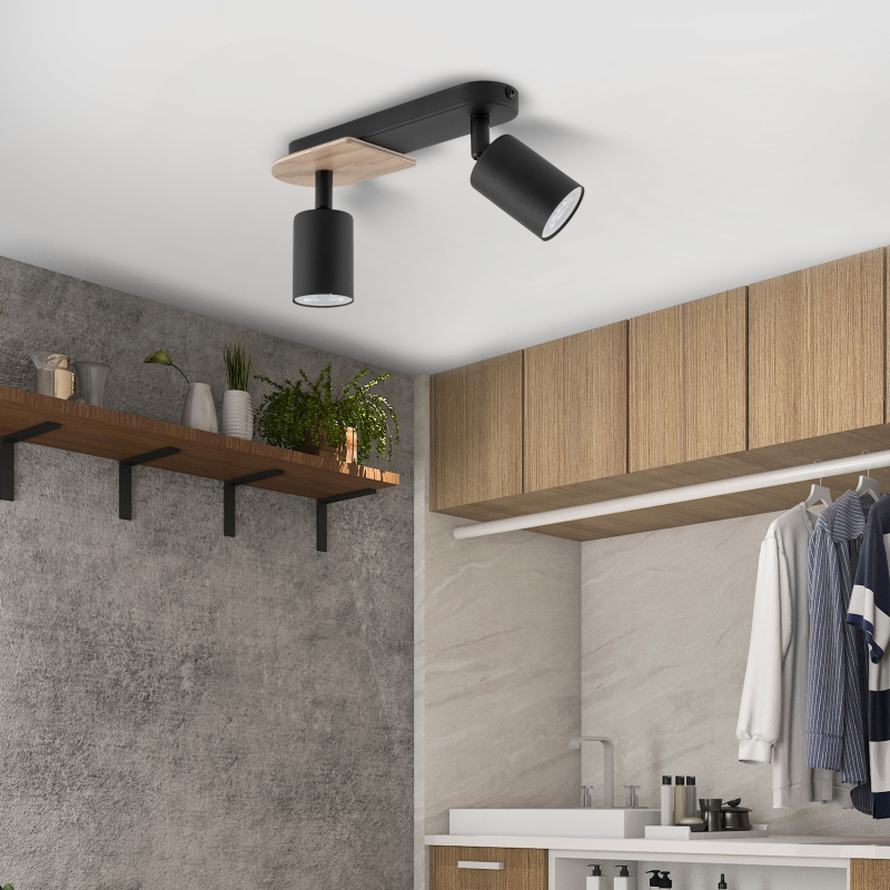 Lampa sufitowa COVER WOOD 4674