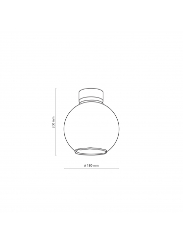 Lampa sufitowa DEVI AMBER 4741