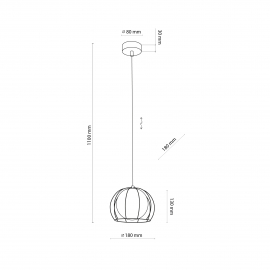 Lampa wisząca BENIAMIN 4811