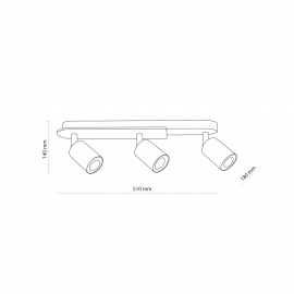 Lampa sufitowa COVER WOOD 4675