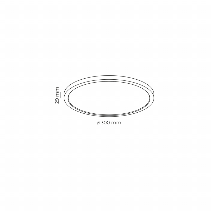 Kinkiet AQUA WHITE SMALL 24W LED 6900