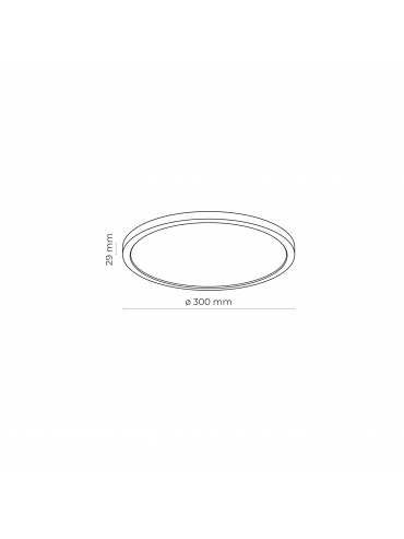 Kinkiet AQUA WHITE SMALL 24W LED 6900