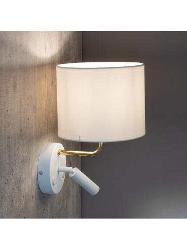 Kinkiet RICHI WHITE/GOLD 1370