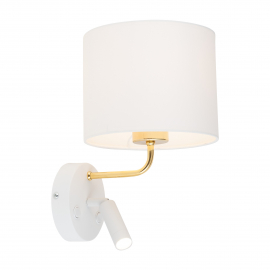 Kinkiet RICHI WHITE/GOLD 1370