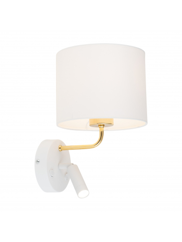 Kinkiet RICHI WHITE/GOLD 1370