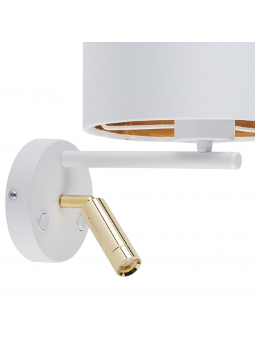 Kinkiet HILTON WHITE/GOLD 5361