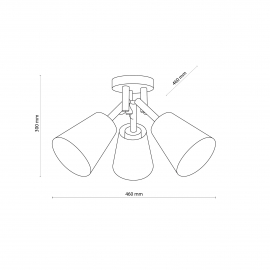 Lampa sufitowa VAIO NATURE 574