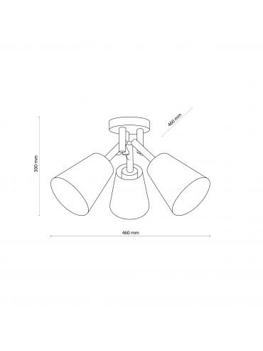 Lampa sufitowa VAIO NATURE 574