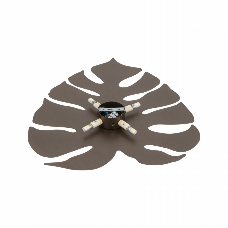 Kinkiet MONSTERA XL BROWN 5822