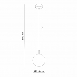 Lampa wisząca CADIX GOLD 4609