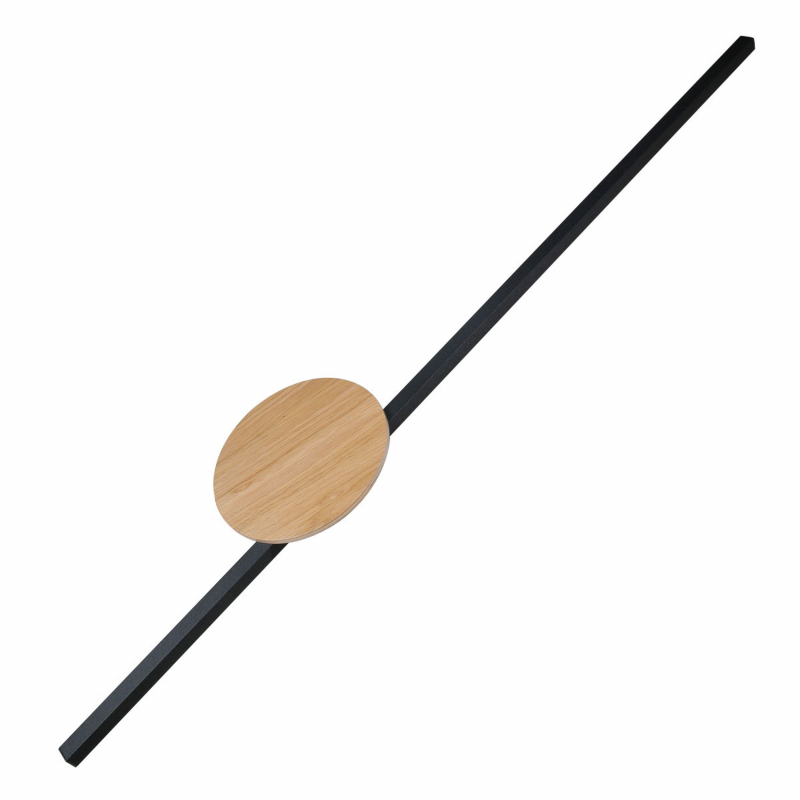 Kinkiet JAVA II BLACK WOOD 1441