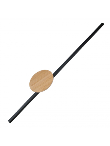 Kinkiet JAVA II BLACK WOOD 1441